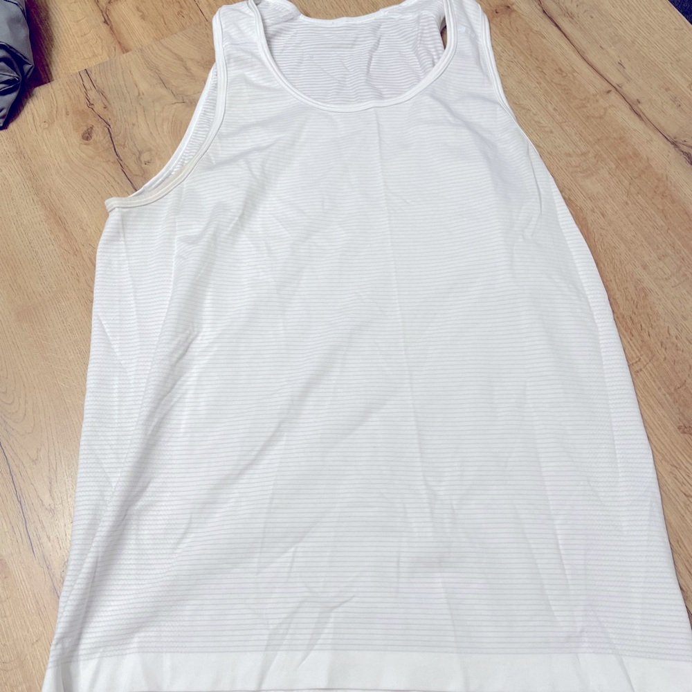 WHITE MENS LULU TANK